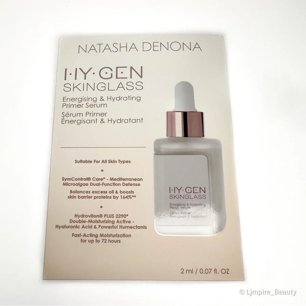 🆕 NATASHA DENONA I-Y-Gen Skin Glass Primer Samples & Eyeshadow Set